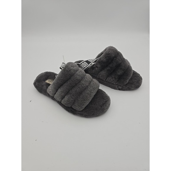 UGG Fluff Yeah Slide Women's US 4 Slipper Extreme Comfort‎ 100% Original Brand - Picture 4 of 10